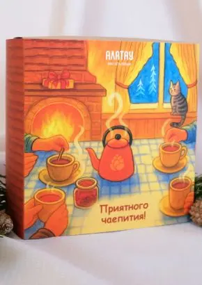 Подарочный набор «Уютный вечер» 4 в 1 Подарочный набор «Уютный вечер» 4 в 1
