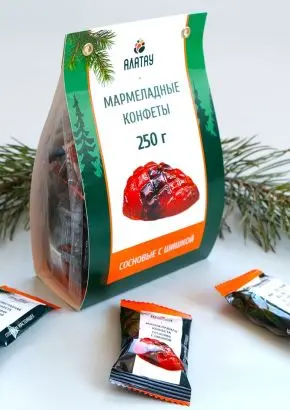 Мармелад с сосновой шишкой, 250 гр Мармелад с сосновой шишкой, 250 гр