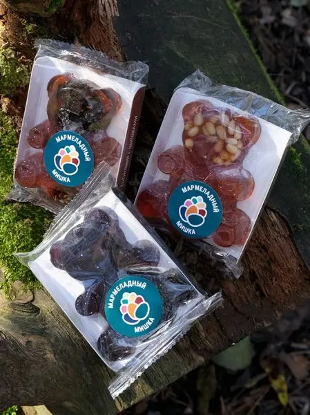 Подарочный набор мармелада «Три медведя» 3 шт