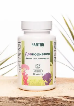 Комплекс "Двакорневин", 60 капсул Комплекс "Двакорневин", 60 капсул