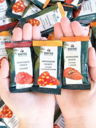 Мармелад сосновый АССОРТИ 3 вкуса, 1 кг