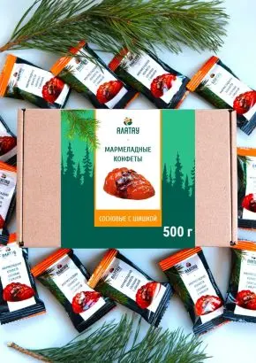 Мармелад с сосновой шишкой, 500 г Мармелад с сосновой шишкой, 500 г
